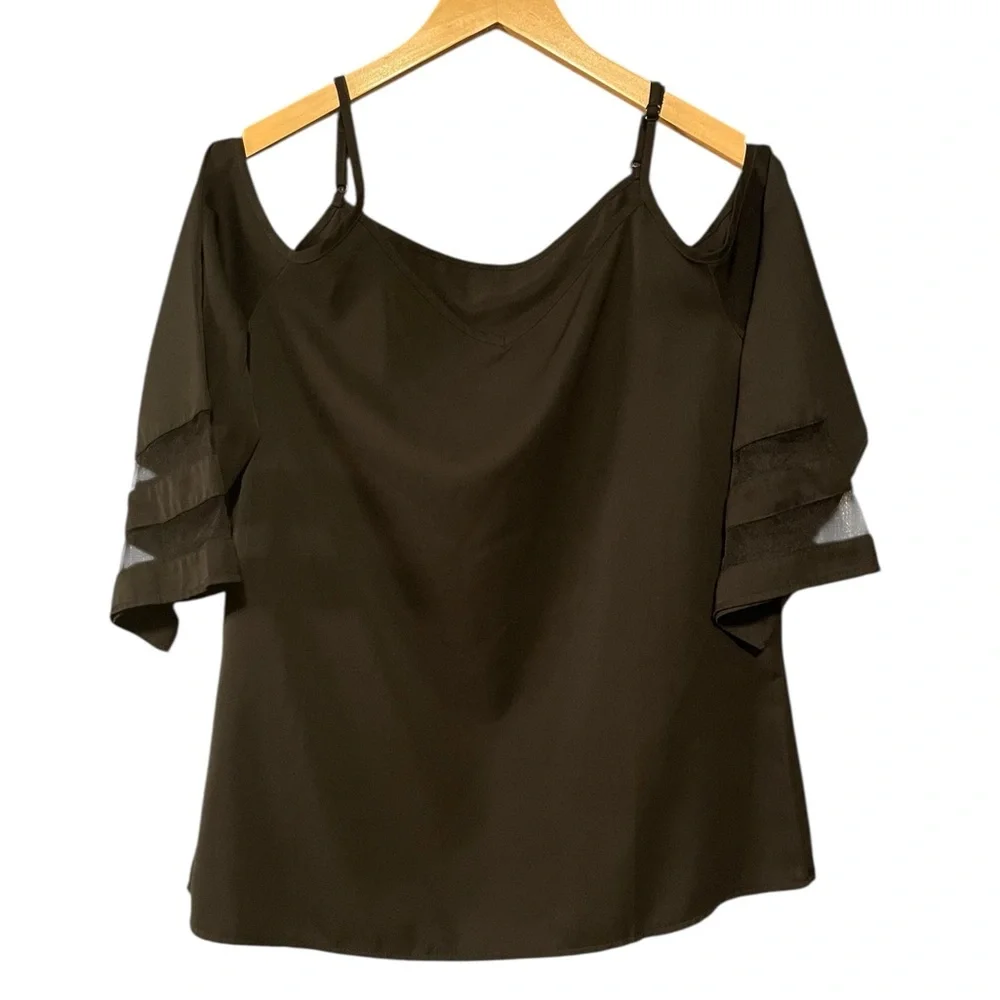 Elegant Black Silk Blouse